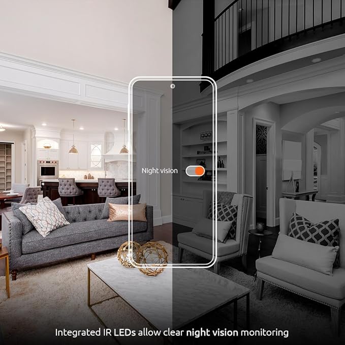 Nexxt Solutions Smart Wi-Fi Indoor Pan and Tilt Camera - Image 6