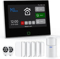 Wireless Home Alarm System 9 PCS, 2.4G WiFi Alarm System by NGTeco