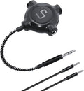 LP Headphone Splitter, Nylon-Braided 3.5mm Audio Stereo Splitter, Male to 3 by LP