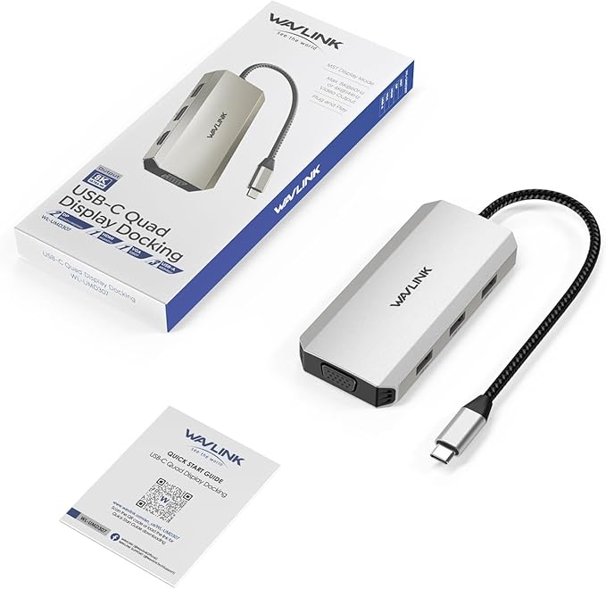 USB C Docking Station Dual DP Monitor, Displayport Docking Station - Image 9