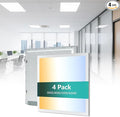 VocgoUU 2x2 LED Flat Panel Light, 4 Pack, Selectable 30W/40W/50W, by VocgoUULighting