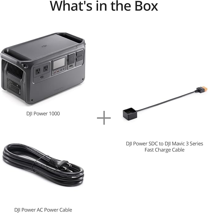 DJI Power 1000 Portable Power Station, 1024Wh Power Generator - Image 8