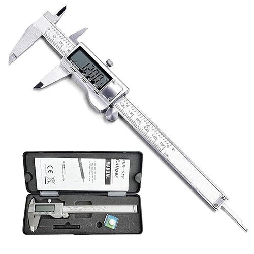 150mm Digital Caliper Stainless Steel Vernier Micrometer Measuring Tool by Unknown