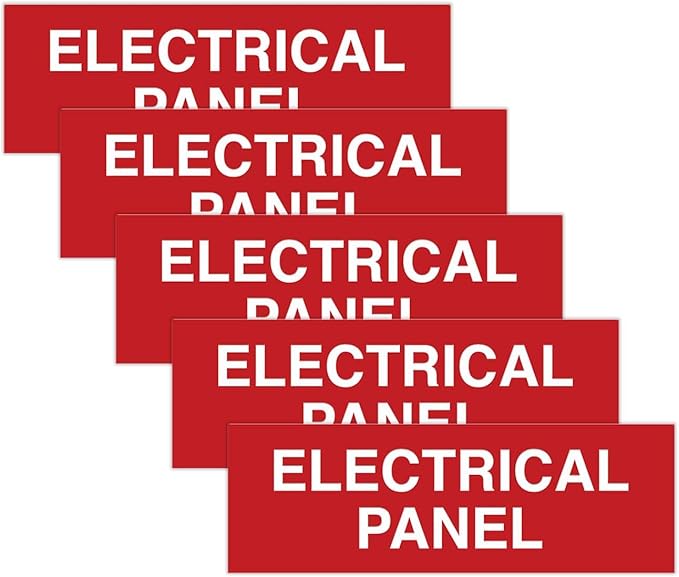 All Quality Basic Electrical Panel Sign - Image 8