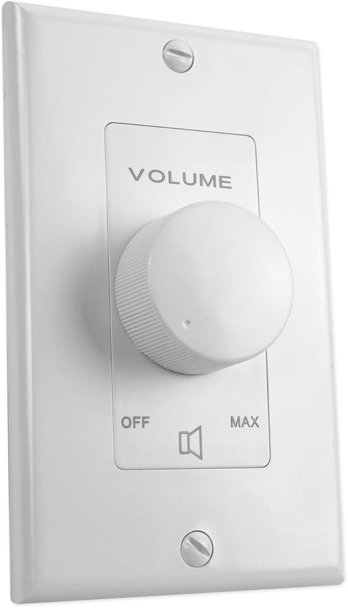 Rockville VOL7035 35W 70V Wall Volume Control, Easy Install, Dust-Protected by Rockville
