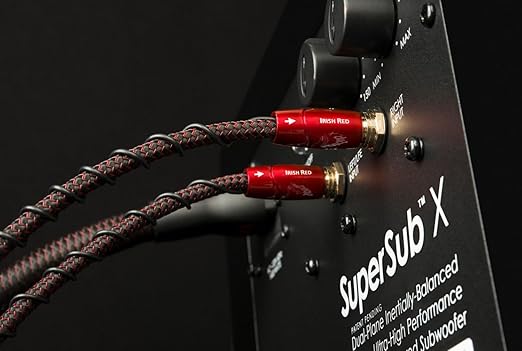 AudioQuest 2m Irish Red RCA Audio Cable Black - Image 3