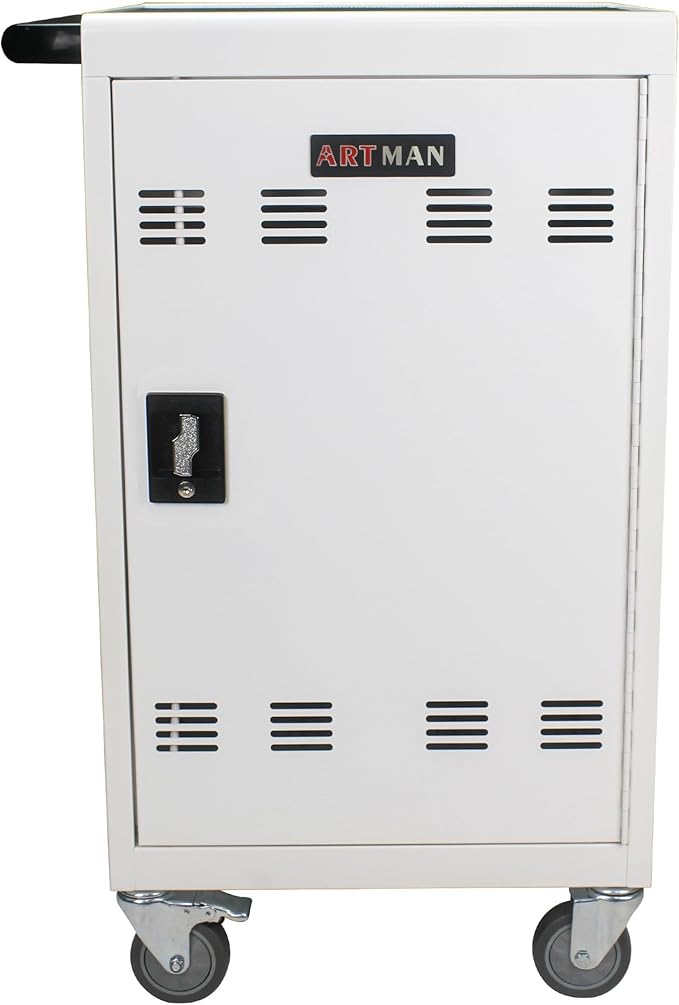 Aokleo 32 Devices Laptop Charging Cart, Tablet Storage Carts by Unknown