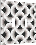 Bvtewkhz Black/White Art Marble 2 Gang Double Toggle Decorative Light Switch by Unknown