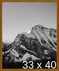 Frame It Easy 33 x 40 Hazel Wood Frame by FrameItEasy