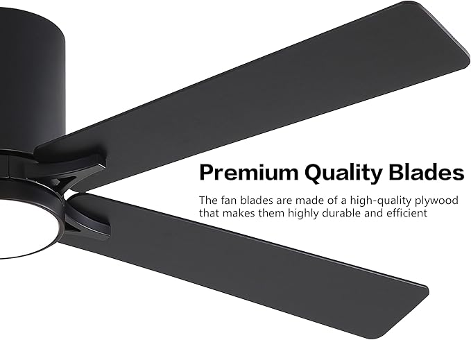 WINGBO 48" DC Flush Mount Ceiling Fan - Image 7