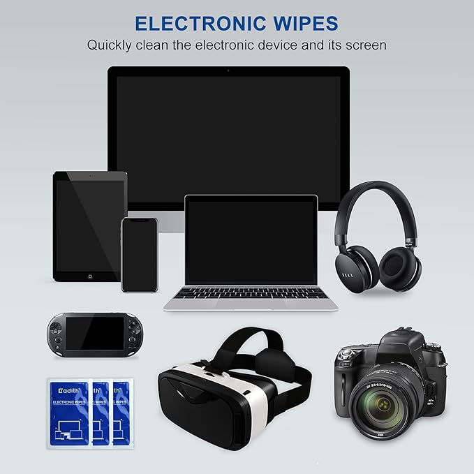 Screen Cleaner Cadith Electronic Wipes - Image 5