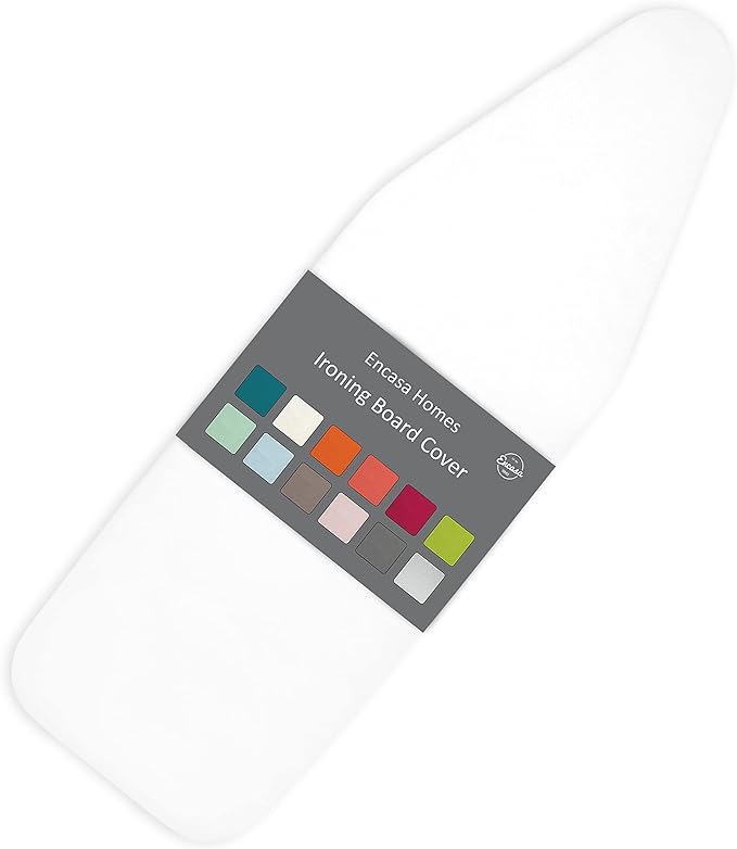 Encasa XO Ironing Board Cover and Pad 49"x18" - 4mm Felt Wide Iron Board Cover - Image 2
