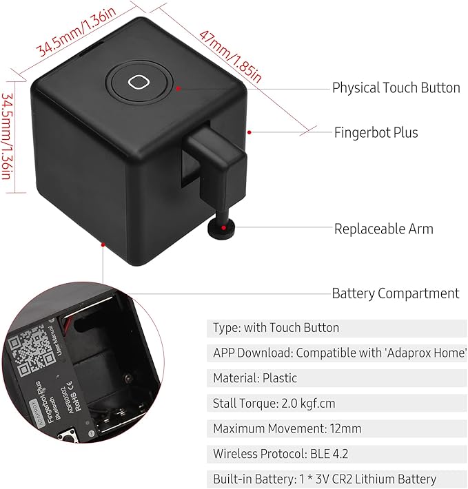 Mini BT Fingerbot Home Automation Controller - Image 2