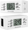 DEWENWILS 24 Hour Outlet Timer, 125V 15A 1000W Timers by DEWENWILS