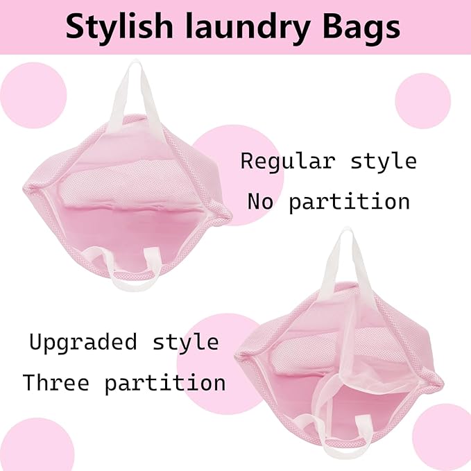 Guozcaray laundry bag with handles mesh laundry bags washing machine laundry - Image 6