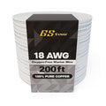 GS Power 200 Ft Duplex Marine Wire, 18 Gauge Wire, Oxygen-Free Tinned Copper 18 by GSPower