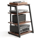 FITUEYES Design 4-Tier AV Media Stand Corner Shelf by FITUEYES