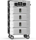 IEE 10.24kWh Portable Power Station SP5000, 120/240V Solar Generator 5000W AC by EnerVikSolargeneratorforhomeuse