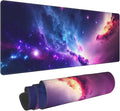Colorful Night Sky Extended Big Mouse Pad Large, XL Gaming Mouse Pad Desk Pad by CANFLASHION