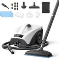 GROBELL Steam Cleaner: 40s Fast Heating-0.66Gal Large Tank-21 PCS Kit-No by GROBELL