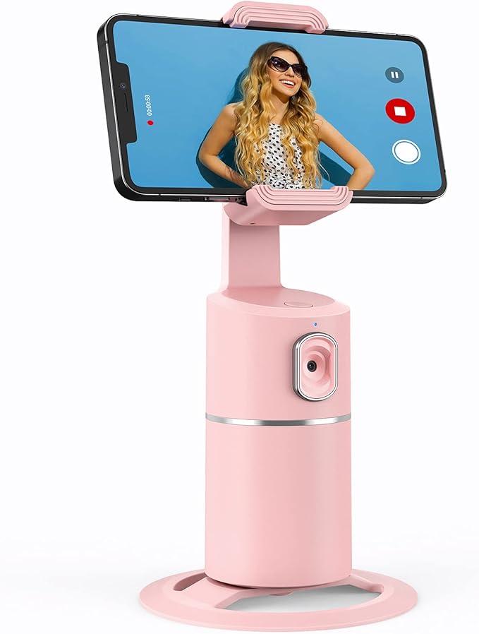 camrola Auto Face Tracking Phone Holder, No App Required, 360° Rotation Face by camrola