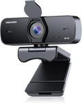 NEWORK 4K Webcam for PC, Ultra 4K HD, 2 Noise Reduction Mics, Auto Focus & by NEWORK
