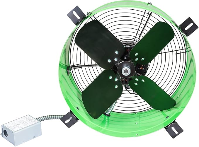 Maxx Air Professional Grade Gable Mount | Power Attic Ventilator, 2.6-Amp 60-Hz - Image 8