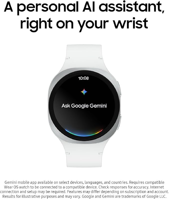 Samsung Galaxy Watch 8 40mm Bluetooth Smartwatch, Cushion Design, Fitness - Image 5
