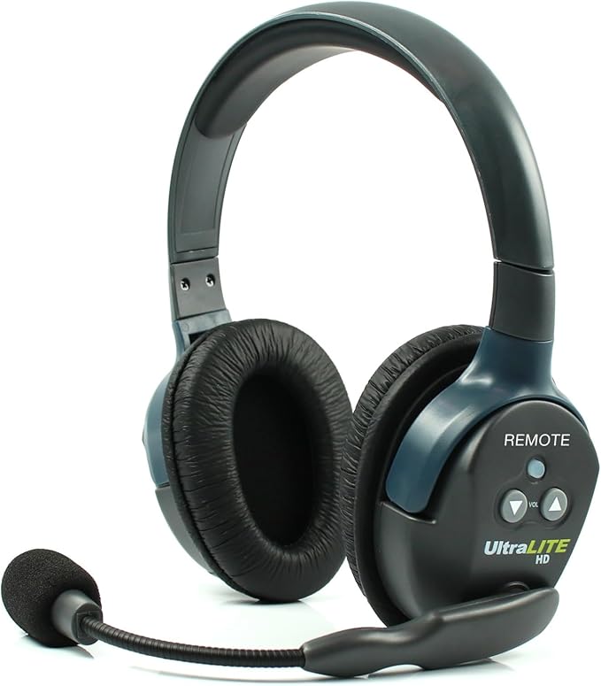 EARTEC ULDR-HD Ultralite HD Dual Ear Add-On or Replacement Remote Headset by Eartec