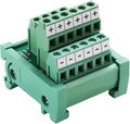 ANMBEST 2 in 6 Out Terminal Blocks Module, 25A DIN Rail and Panel Mounting by ANMBEST