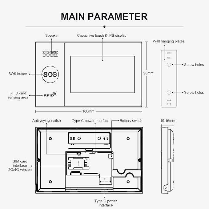 Wireless Alarm System, Motion Detector, Door Alarm Sensors, Remote - Image 9