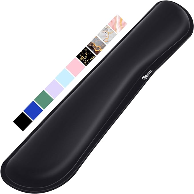 Gimars 63D High-Density Thicken Memory Foam Keyboard Wrist Rest, 17.3'' Enlarge by Gimars
