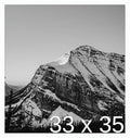 Frame It Easy 33 x 35 White Wood Frame by FrameItEasy