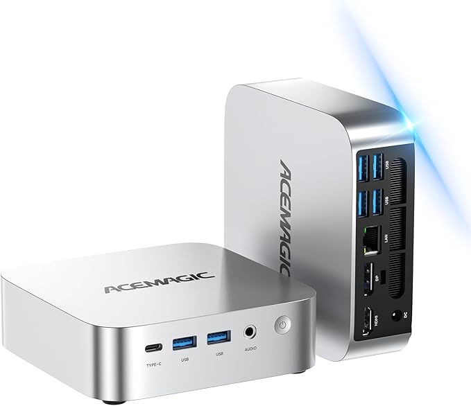 ACEMAGIC Mini Gaming PC Core i5-12600H 11 Pro 32GB RAM 1TB SSD, Triple 4K by ACEMAGIC