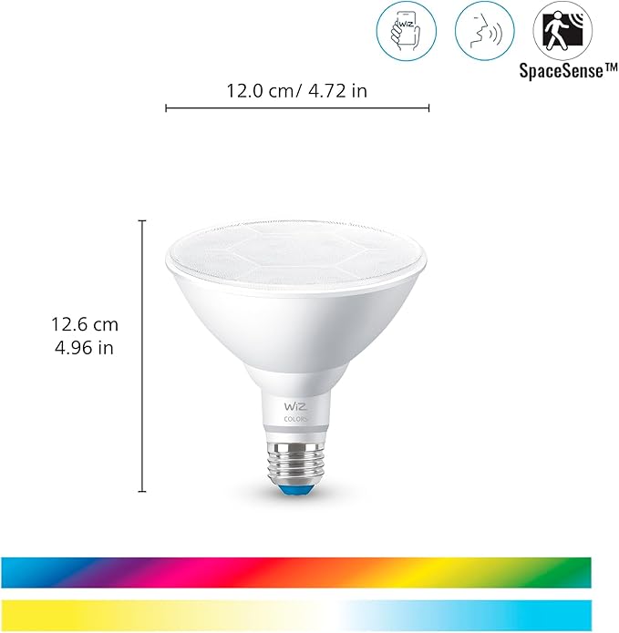 WiZ Connected 120W PAR38 Color LED Light Bulb - Image 2