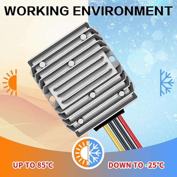 DC 36V/48V Step Down to 24V 20A 480W, DC 36V 48V Buck to 24V Voltage Regulator - Image 3