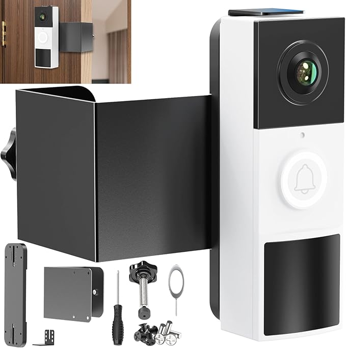 Anti-Theft Video Doorbell Mount Compatible by Honeast