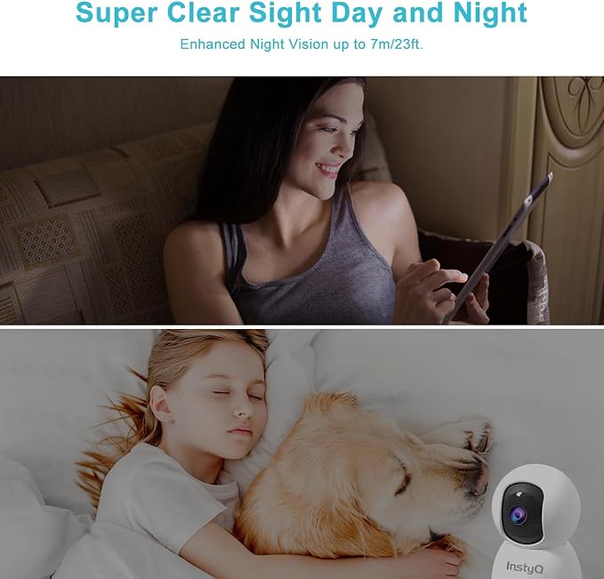 Indoor Security Camera 2K, 5G/2.4G WiFi Camera - Image 7