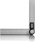 GemRed 82305 Digital Angle Finder Protractor Stainless Steel by GemRed