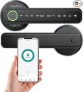 GEKRONE Fingerprint Smart Lever Lock TUYA APP Control Keyless Entry Bluetooth by GEKRONE