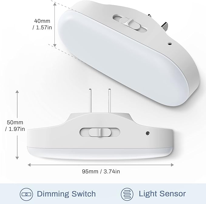 DORESshop Led Night Light, Plug into Wall, - Image 2