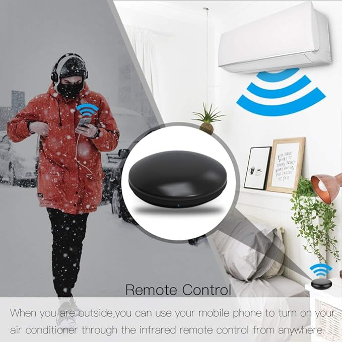 Smart IR Remote Control, All in One IR Blaster Control, Universal WiFi Infrared - Image 3