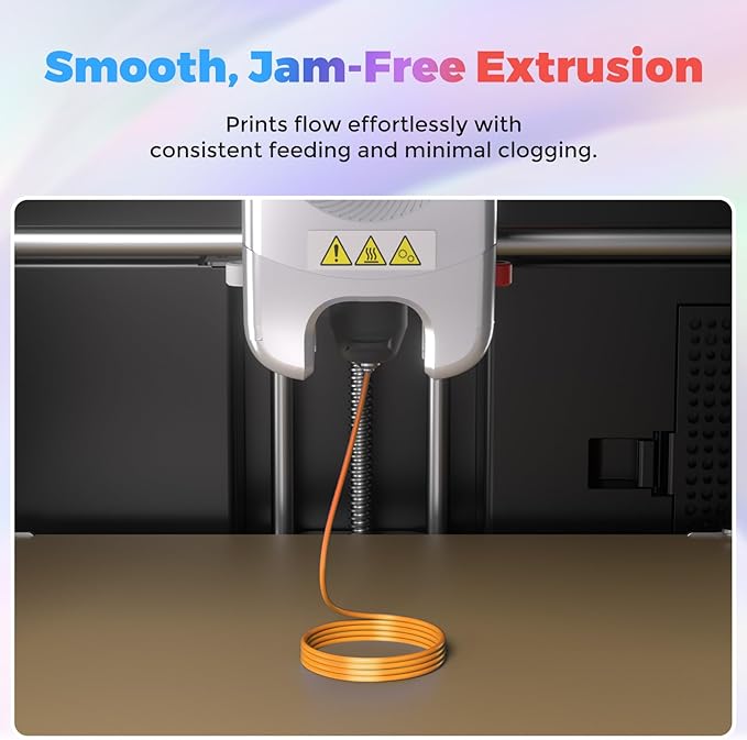 FLASHFORGE Silk PLA Filament 1.75mm Ranbow Candy, 3D Printer Filament 1kg Spool - Image 5