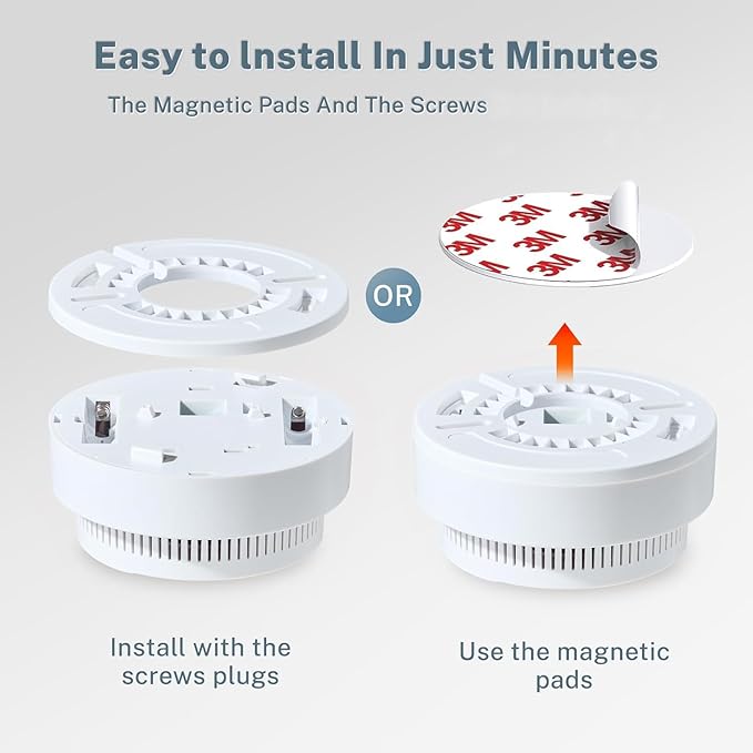 Smoke Detector 1 Pack, Fire Alarms Smoke Detectors - Image 7
