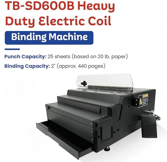 TruBind Heavy Duty Coil Binding Machine - Image 3