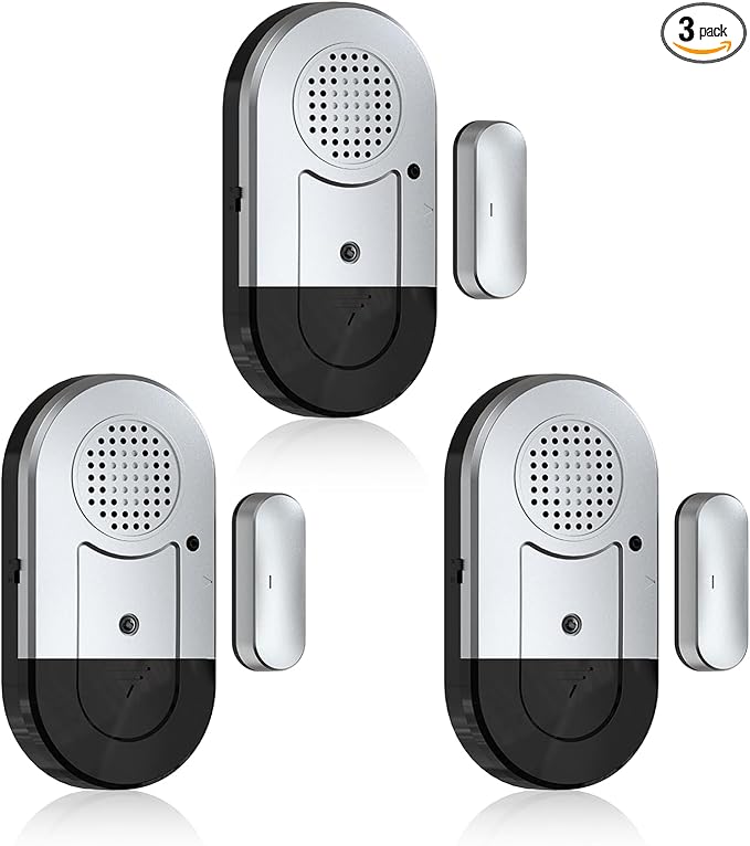 Sanjie Door Alarms When Opened, Door Window Alarm Sensors by SANJIEGuardSecurity