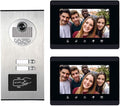AMOCAM Upgrade Versions 2 Units Apartment Intercom System 7 inch Touch Monitor by AMOCAM