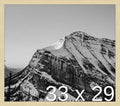 Frame It Easy 33 x 29 Wheat Wood Frame by FrameItEasy
