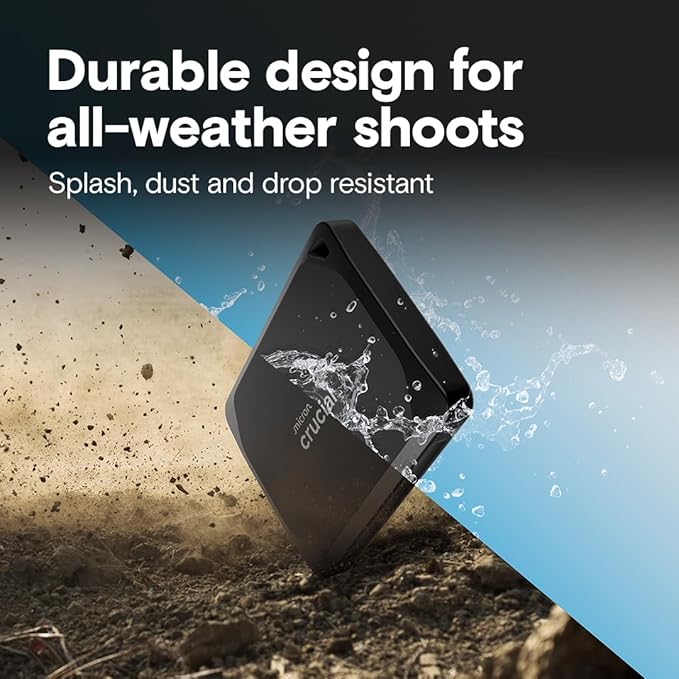 Crucial X10 Pro 2TB Portable SSD, 2000MB/s Write, USB 3.2 USB-C, External Solid - Image 3