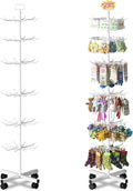 Exttlliy Retail Display Stand Store Display Rack 6 Tier Metal Spinning Display by Exttlliy